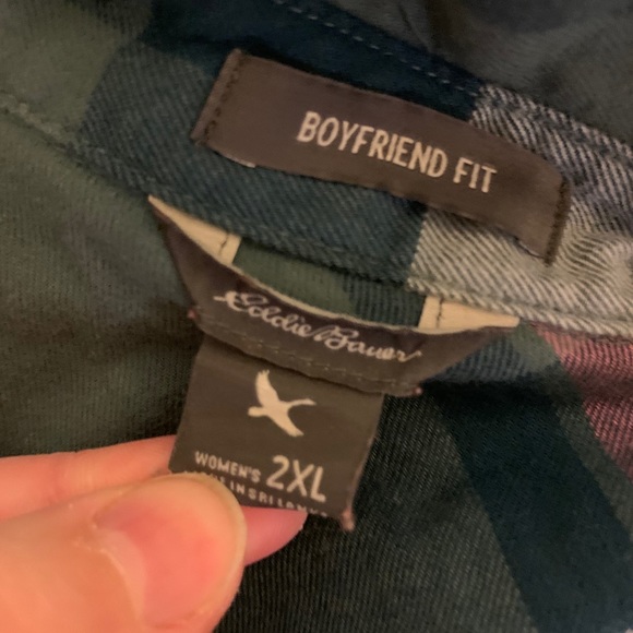 Good Quality Plaid Shirt - Boyfriend Fit - Picture 3 of 3